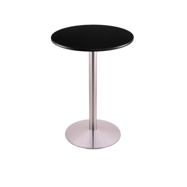 42" 214 Stainless Table, 24" dia. Top